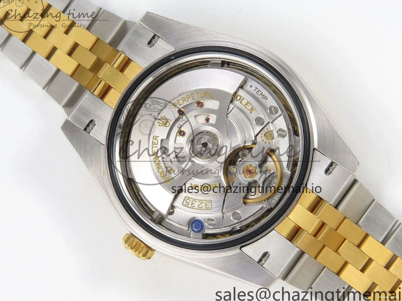 0226 TravelReady DateJust 41 126333 SS YG ARF 1:1 Best Edition YG Texture Stick Dial on Jubilee Bracelet SH3235 (Weighted) 217